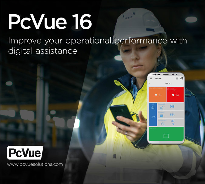 PcVue wprowadza platformę PcVue 16